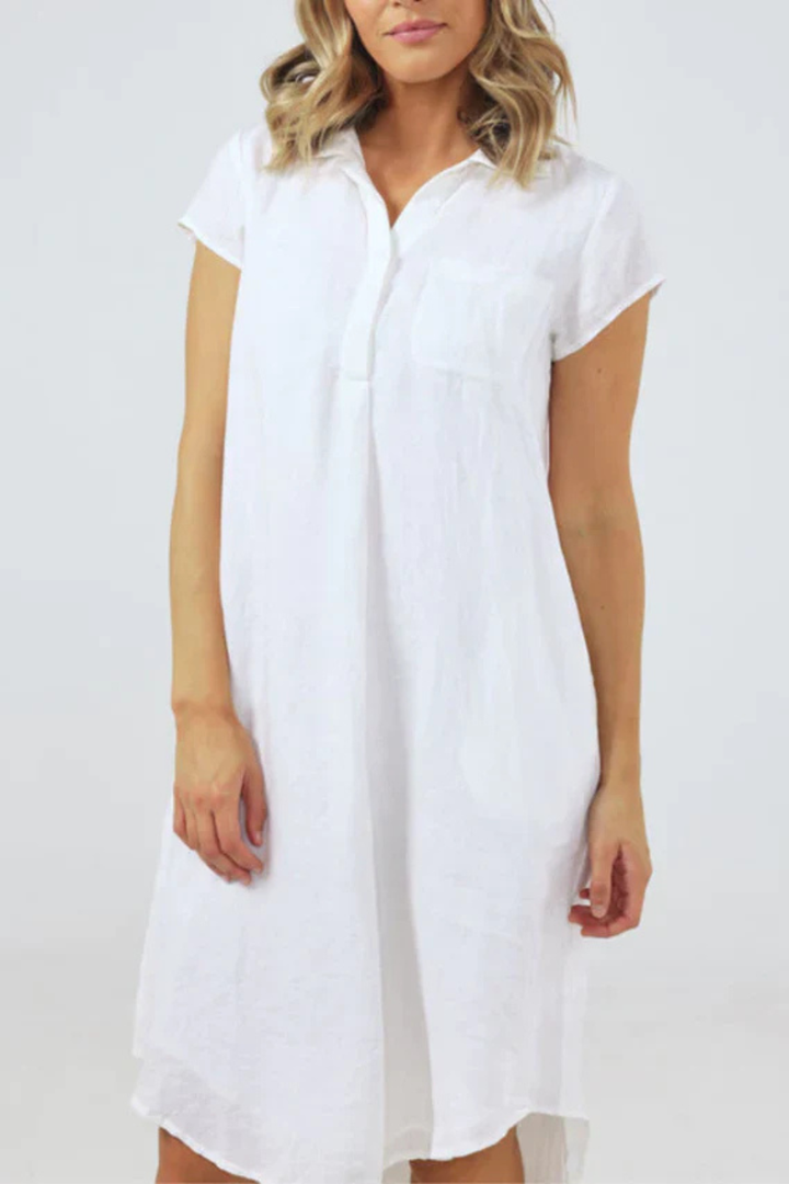 Ahoy Tunic - White