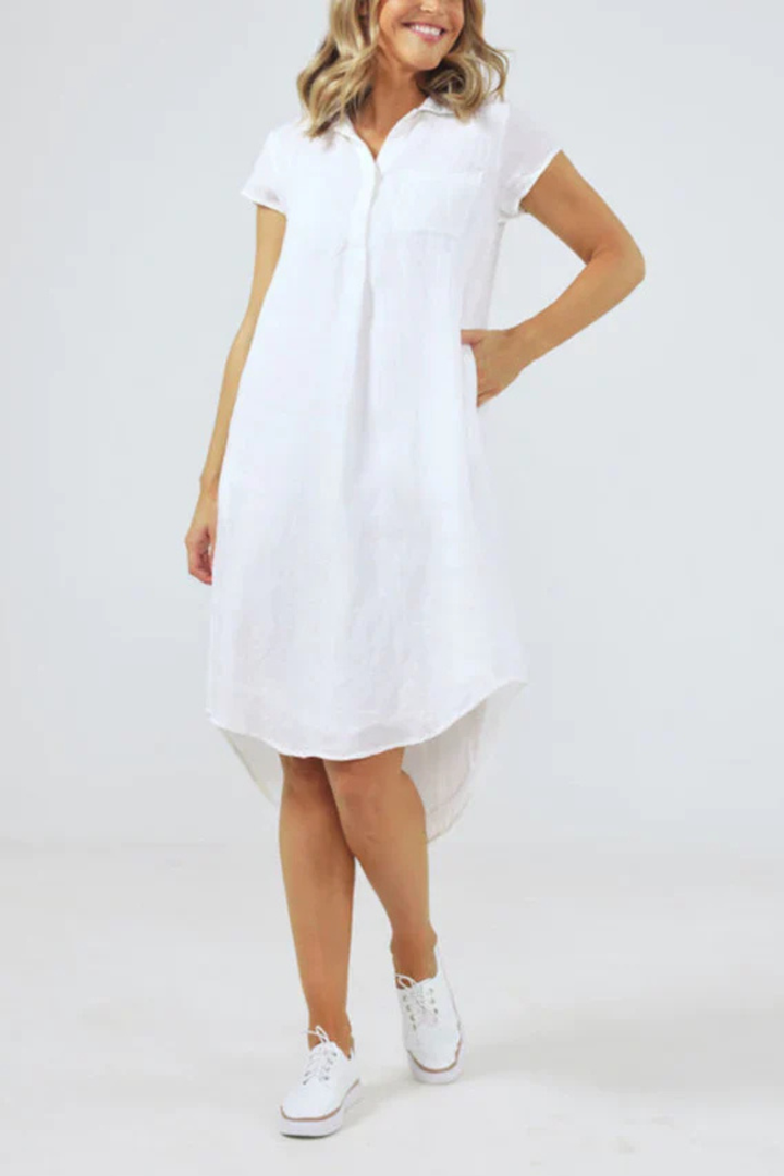 Ahoy Tunic - White