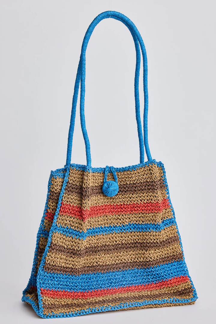 Weekend Tote - Blue Stripe