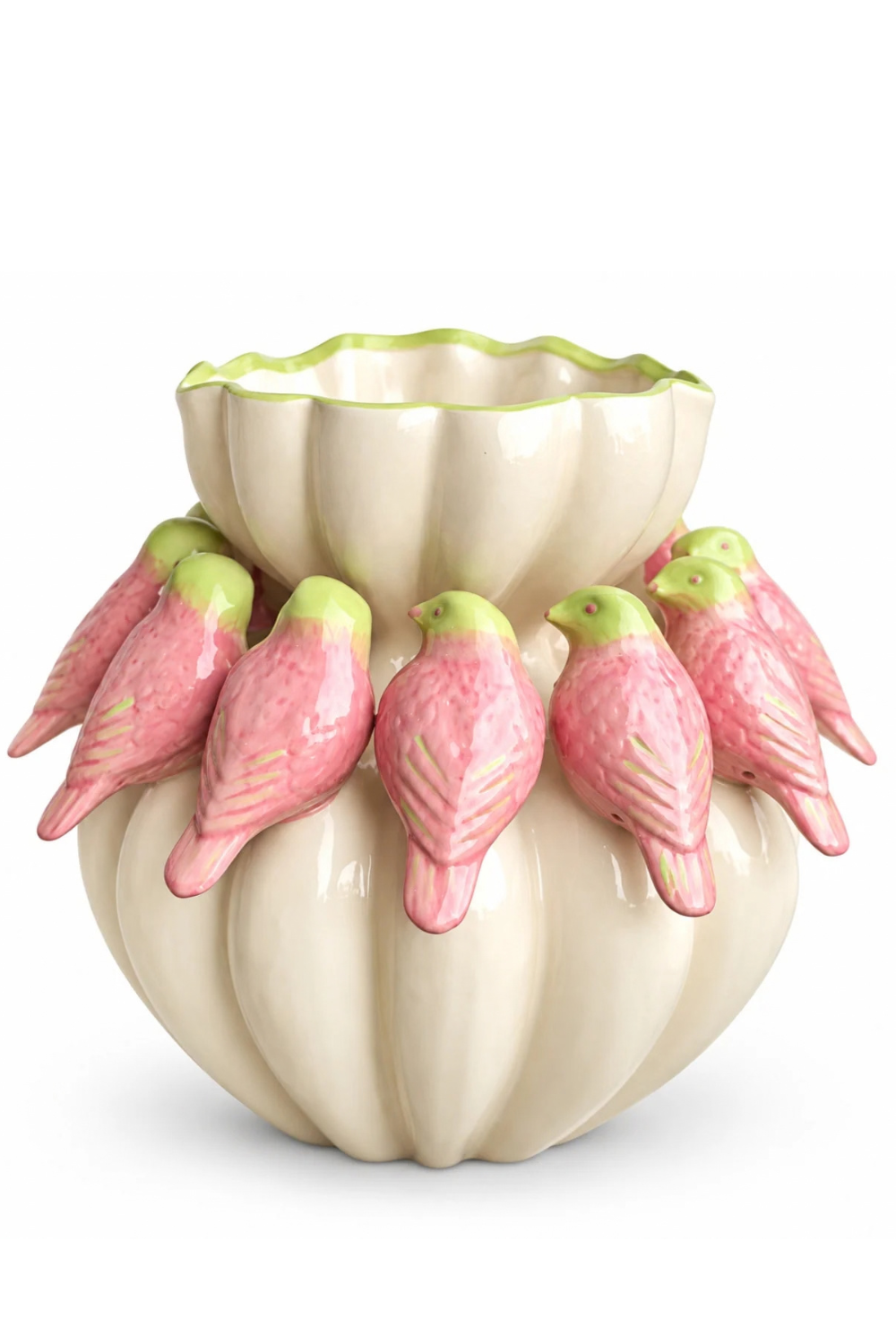 Large Bird Vase