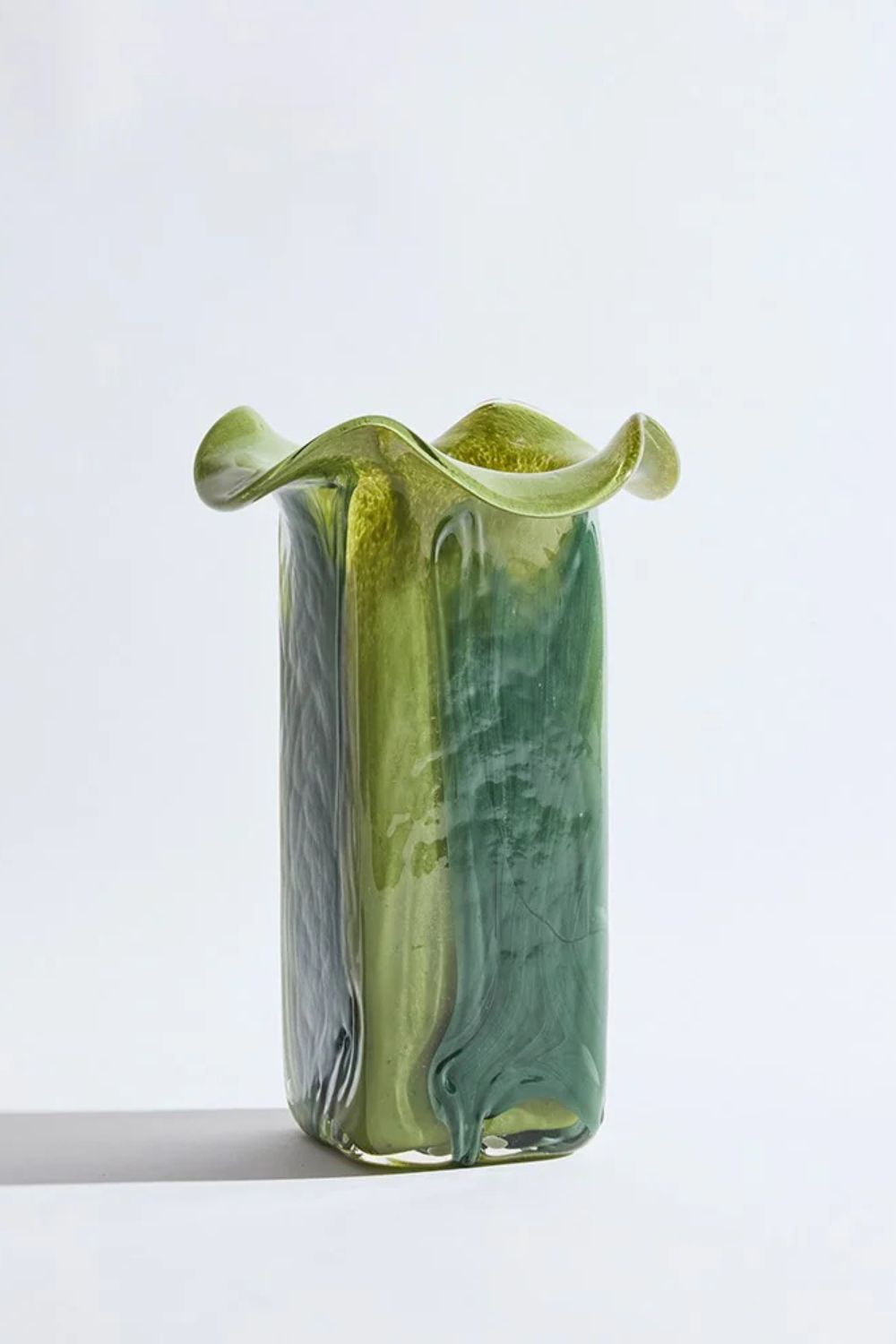 Cubism Green Vase - Crate Expectations