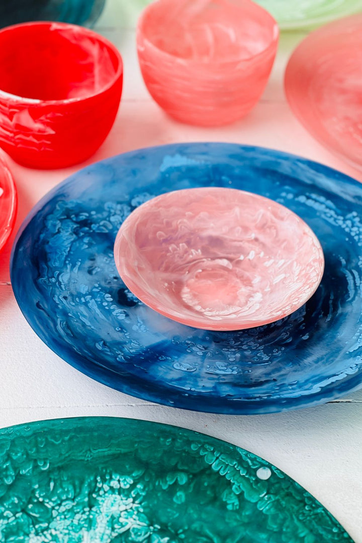 Everyday Bowl Small -Pink Swirl