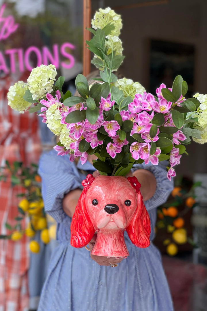 Dog Vase - Charlie (King Charles)