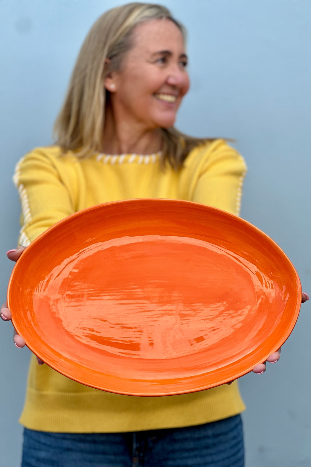 OVAL SERVING MANDARIN