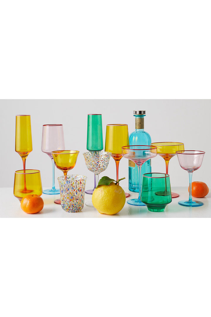 KIP & CO | Tropical Punch Champagne Glass x 2P