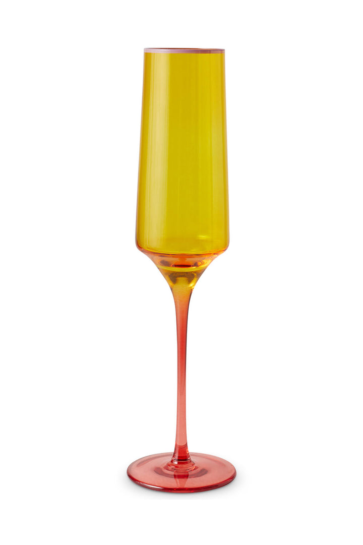 KIP & CO | Tropical Punch Champagne Glass x 2P