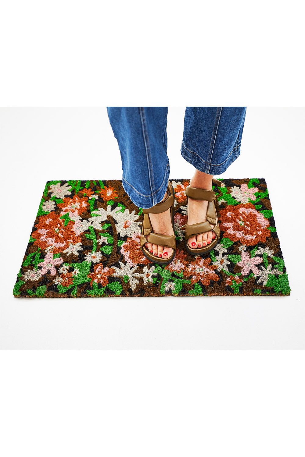 Dreamy Florals Door Mat