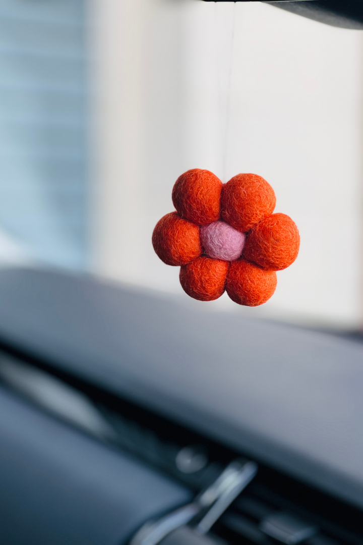 Bloom - Wild Rose & Blackberry Felt Car Freshener