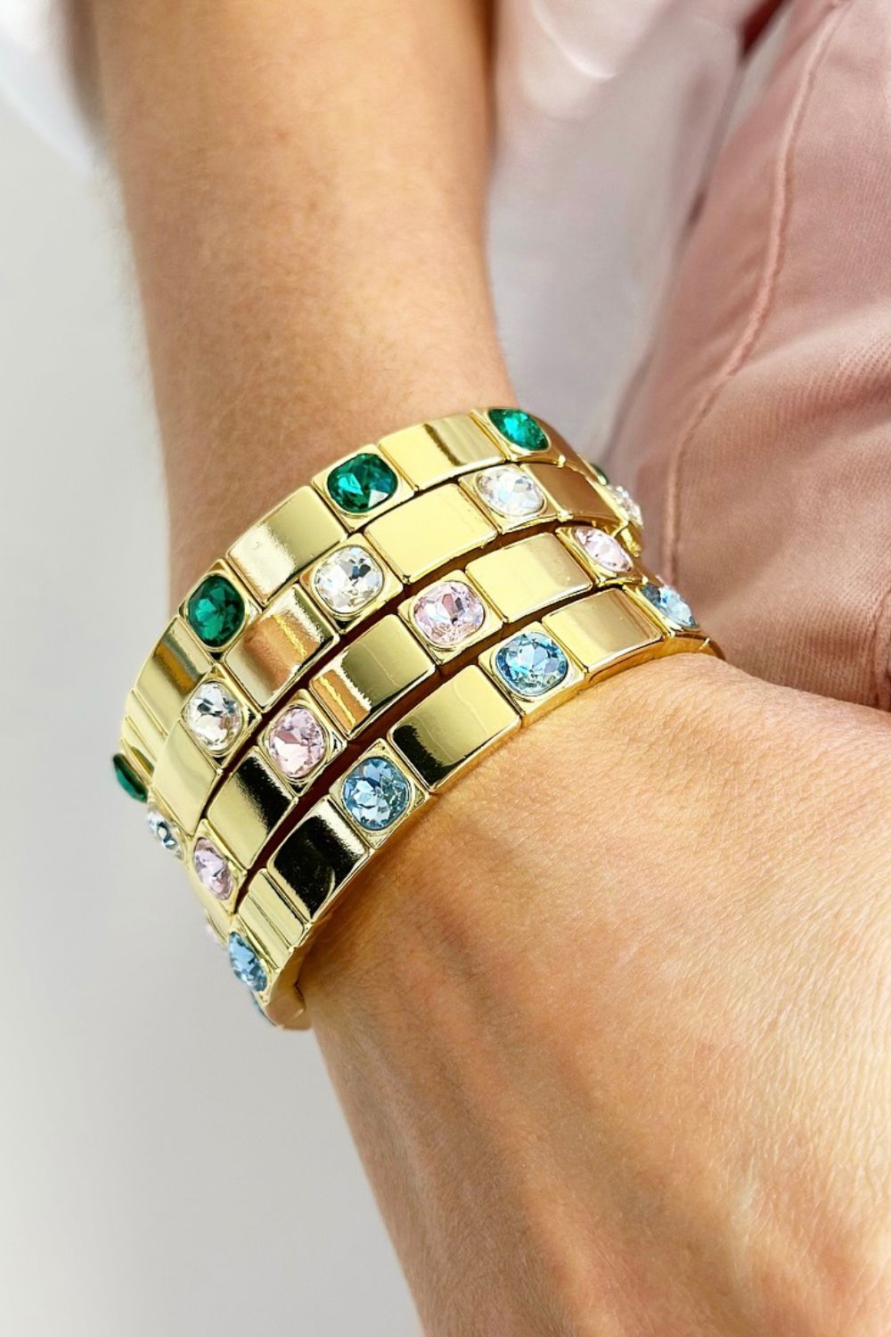 *NEW Queenie Bracelet gold/green