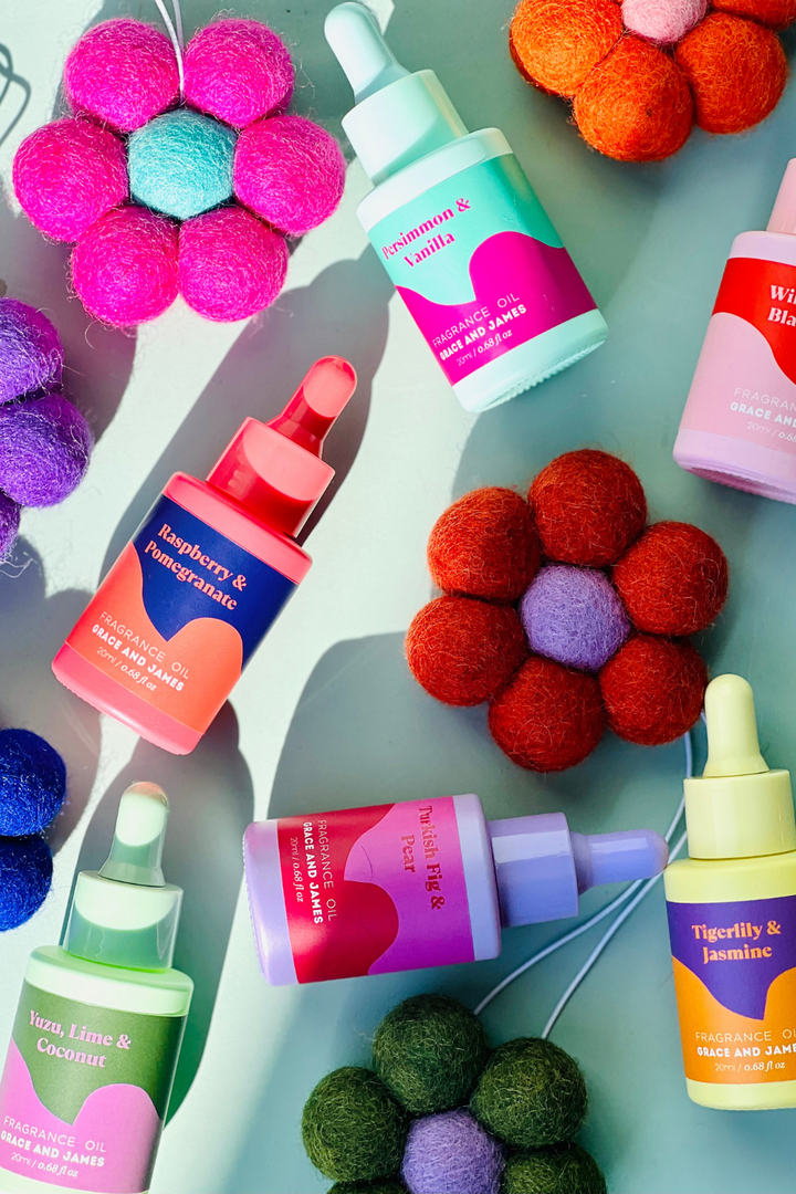 Bloom - Yuzu Lime & Coconut Felt Car Freshener