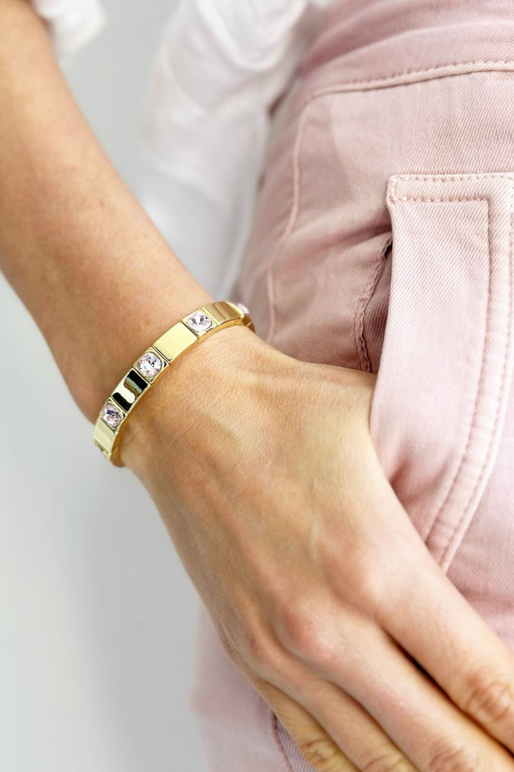 *NEW Queenie Bracelet gold/pale pink