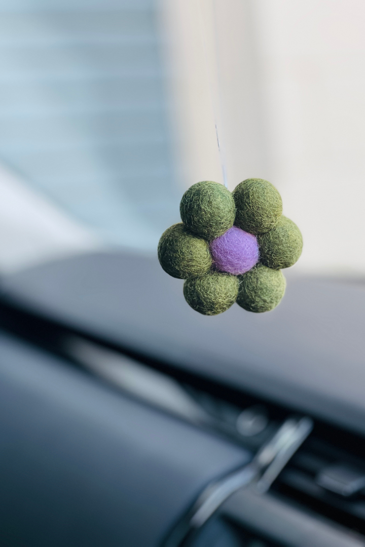 Bloom - Yuzu Lime & Coconut Felt Car Freshener