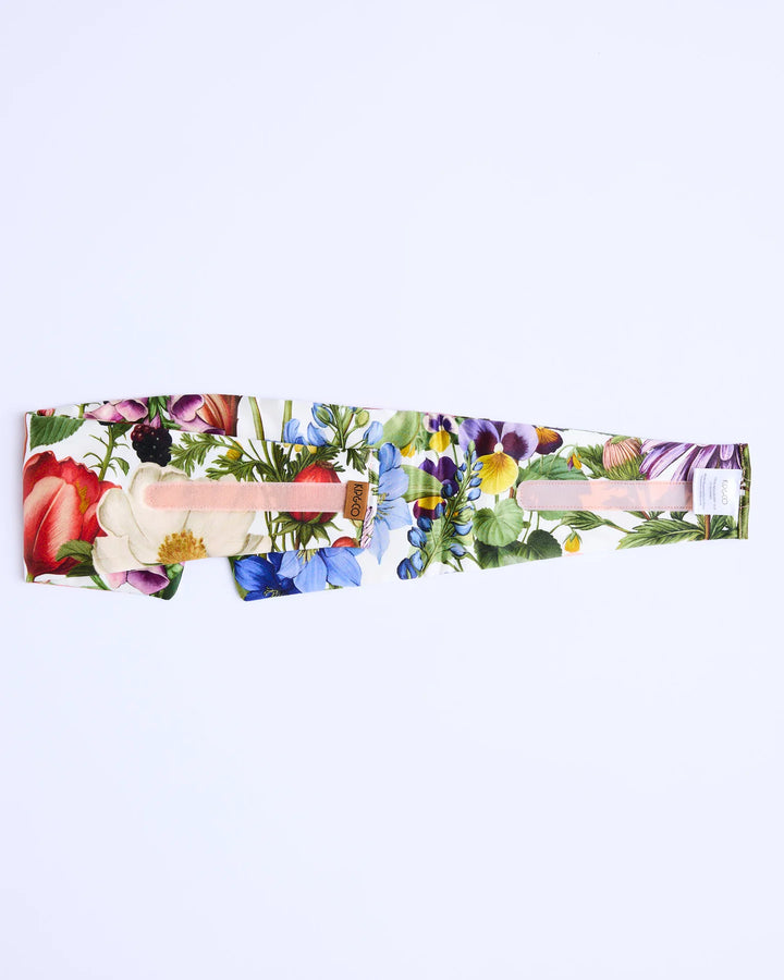 Cottage Garden Block Out Silk Eye Mask
