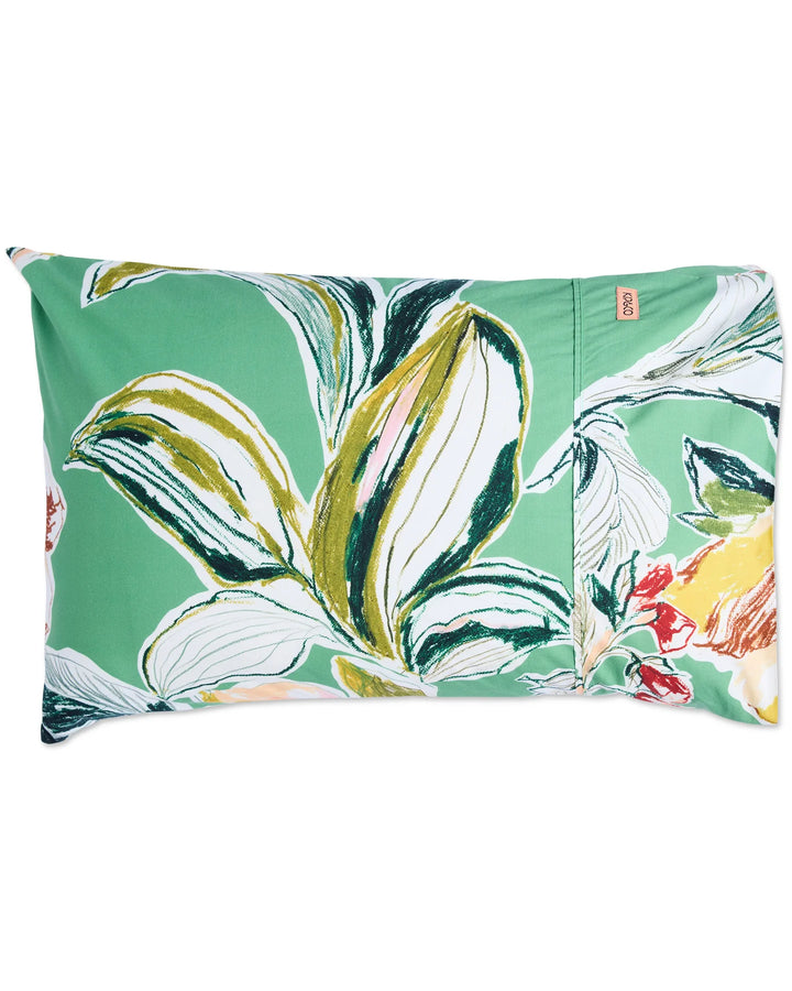 Somerset Green Organic Cotton Pillowcases 2P Std Set