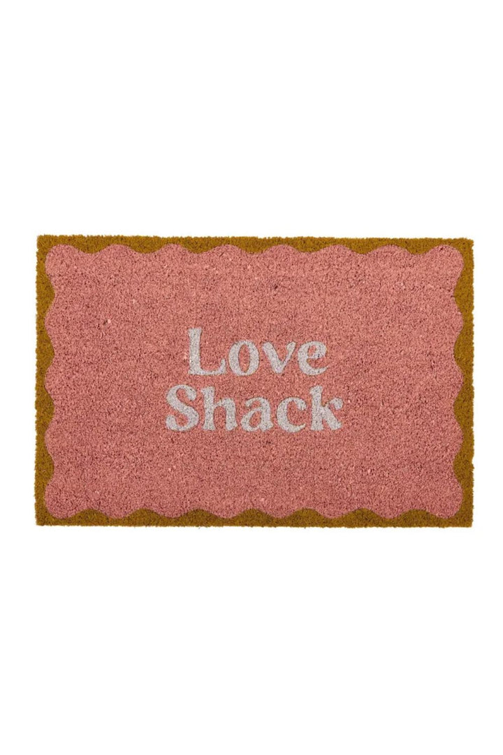Love Shack Coir Doormat