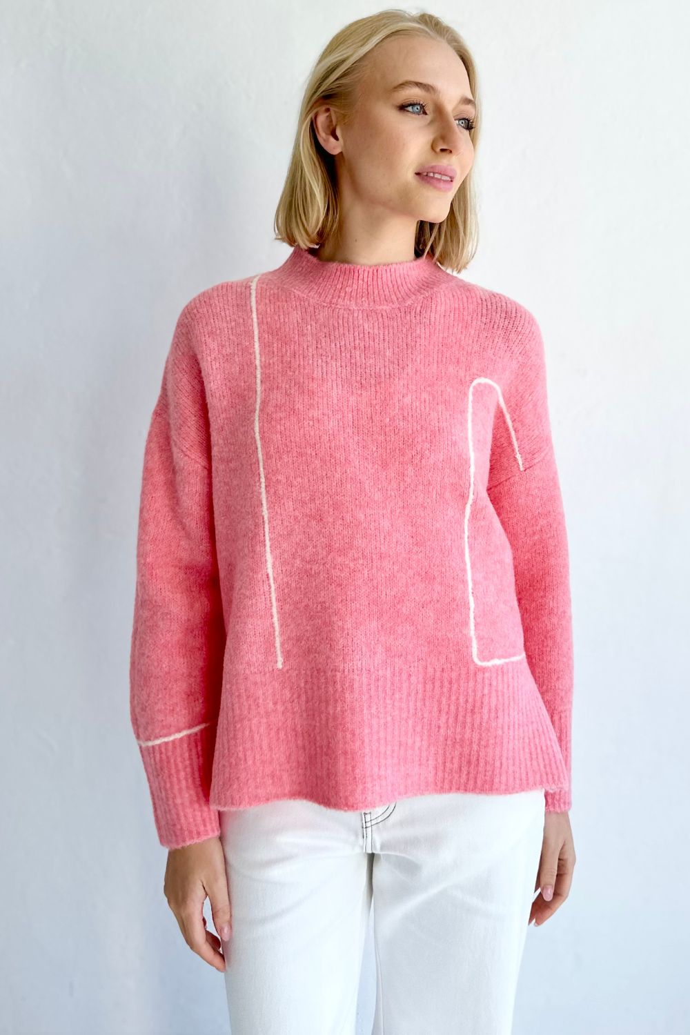 Cocoon Knit- Melon