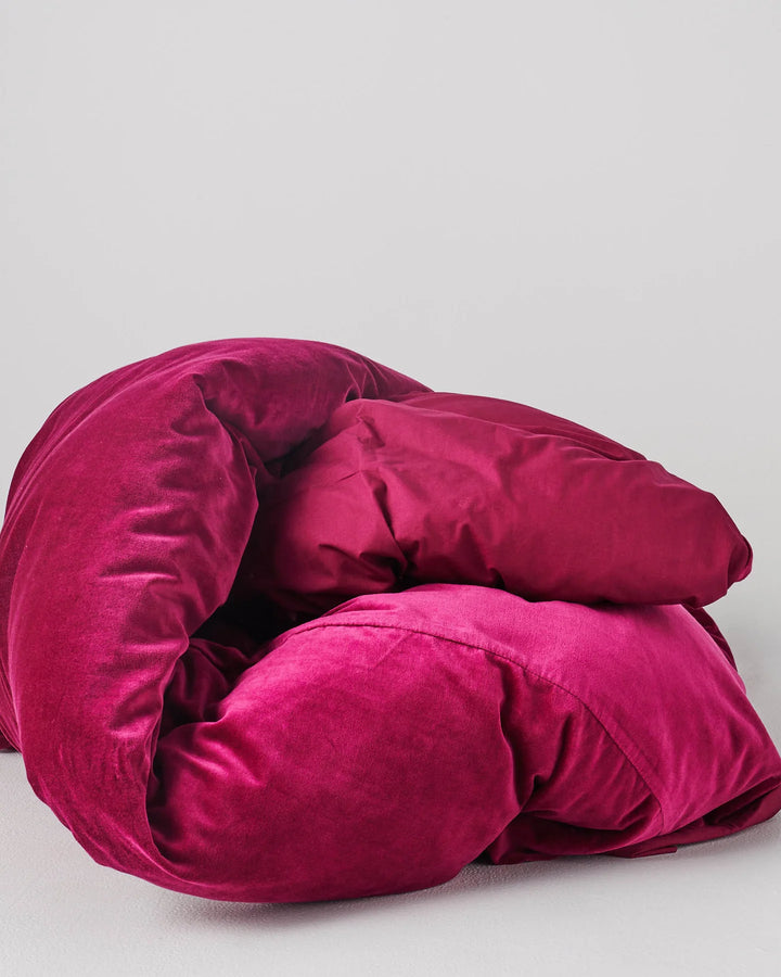 Anemone Velvet Quilt Cover