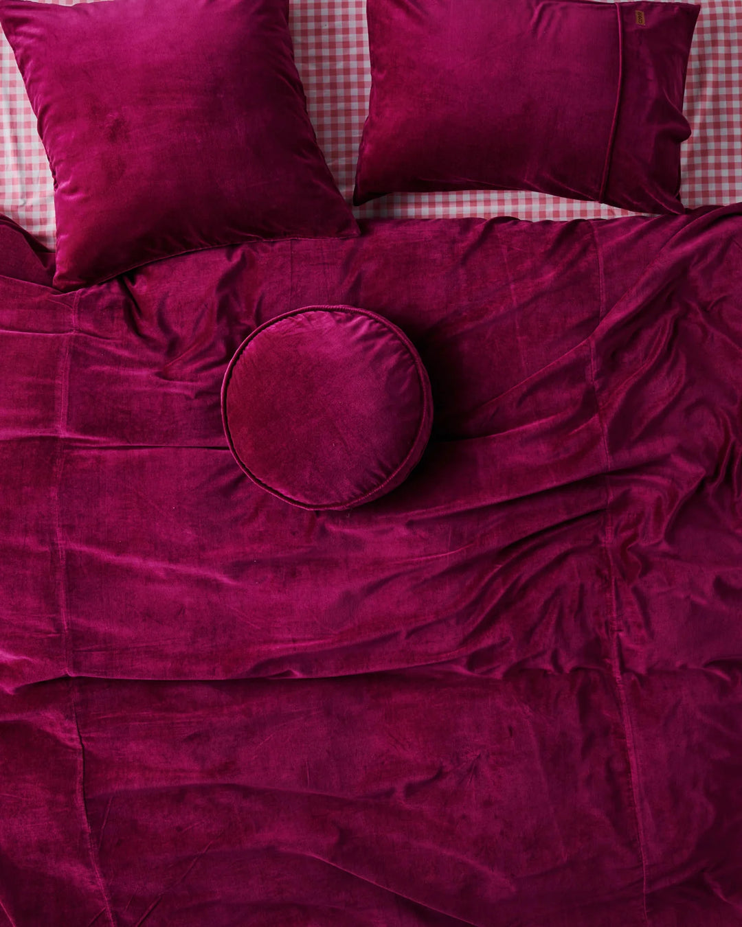Anemone Velvet European Pillowcases 2P Set