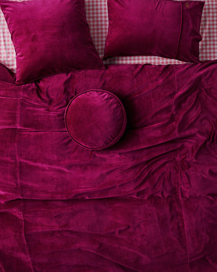Anemone Velvet European Pillowcases 2P Set