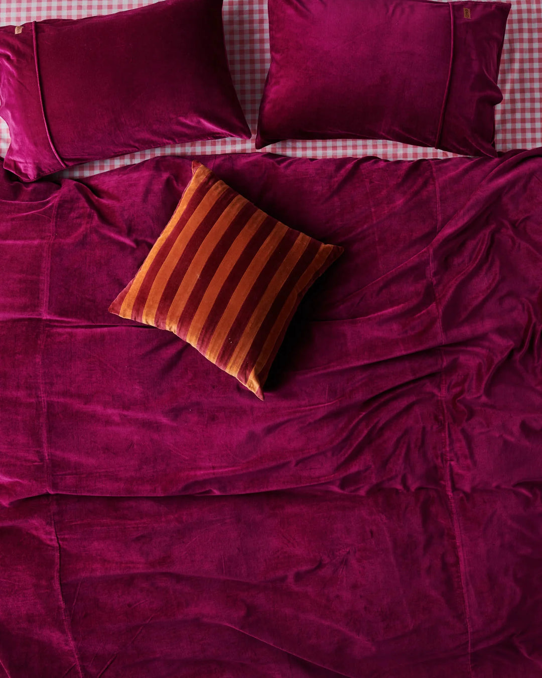 Anemone Velvet Quilt Cover