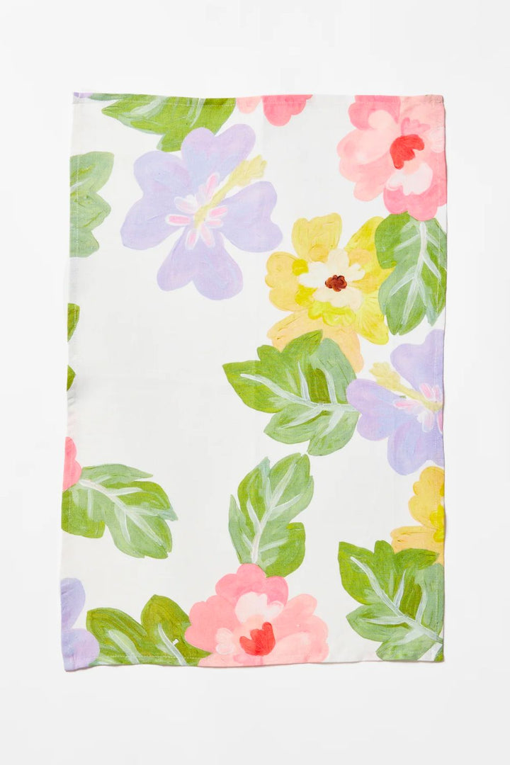 Moana Floral Multi Tea Towel