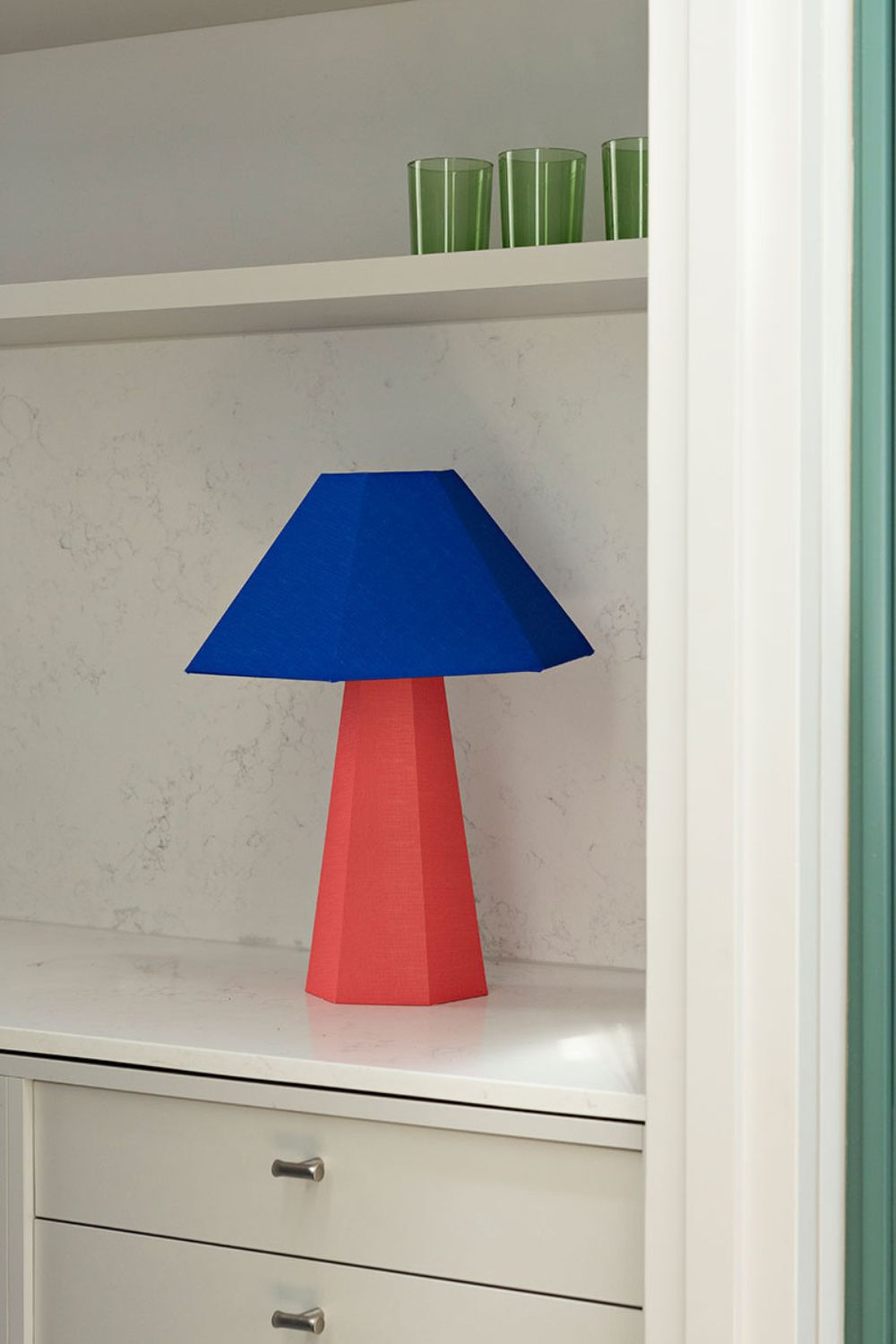 BLAKE TABLE LAMP - AZURE PETAL