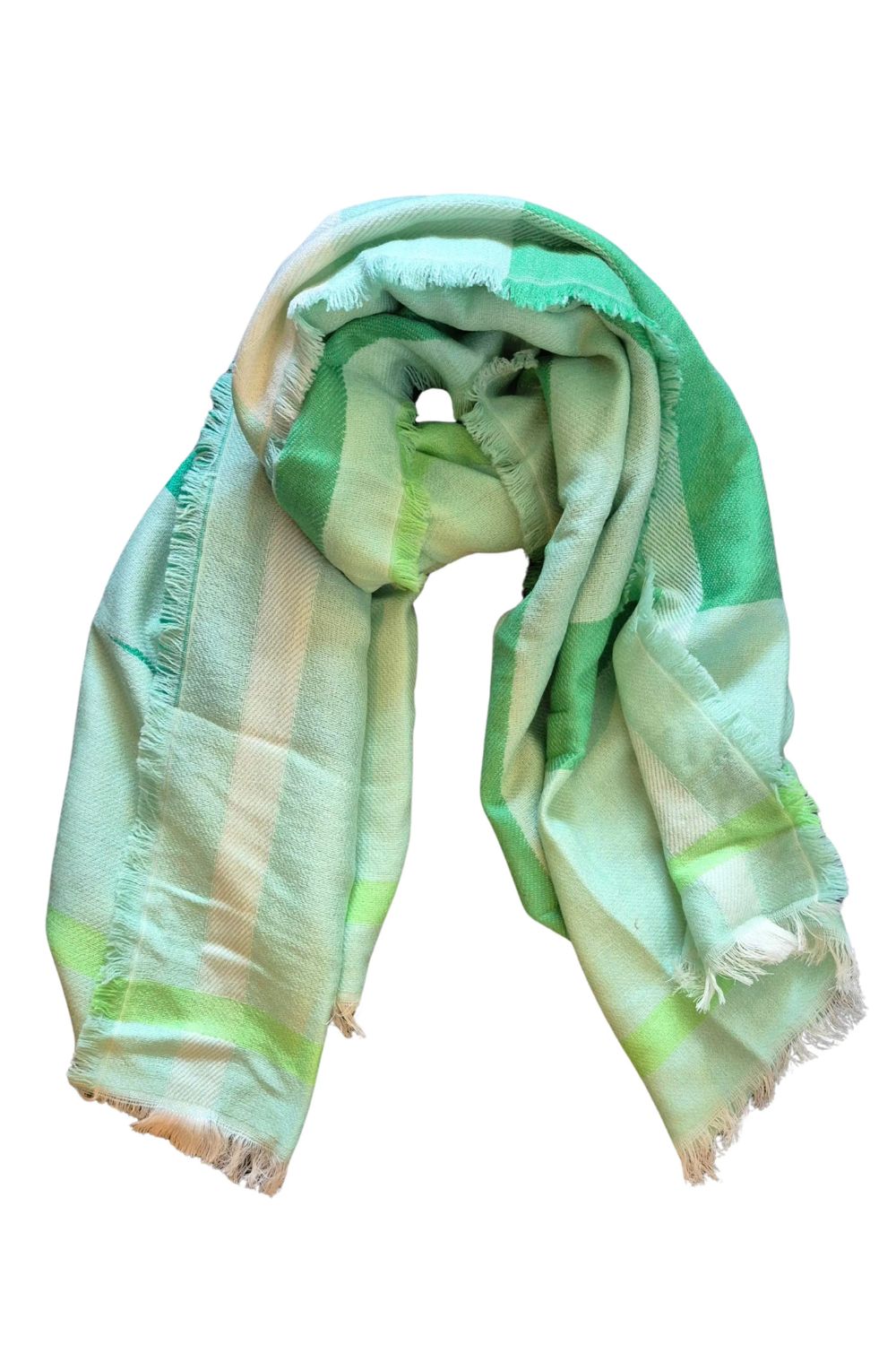 BRIGHT SCARF -CIAO GREEN
