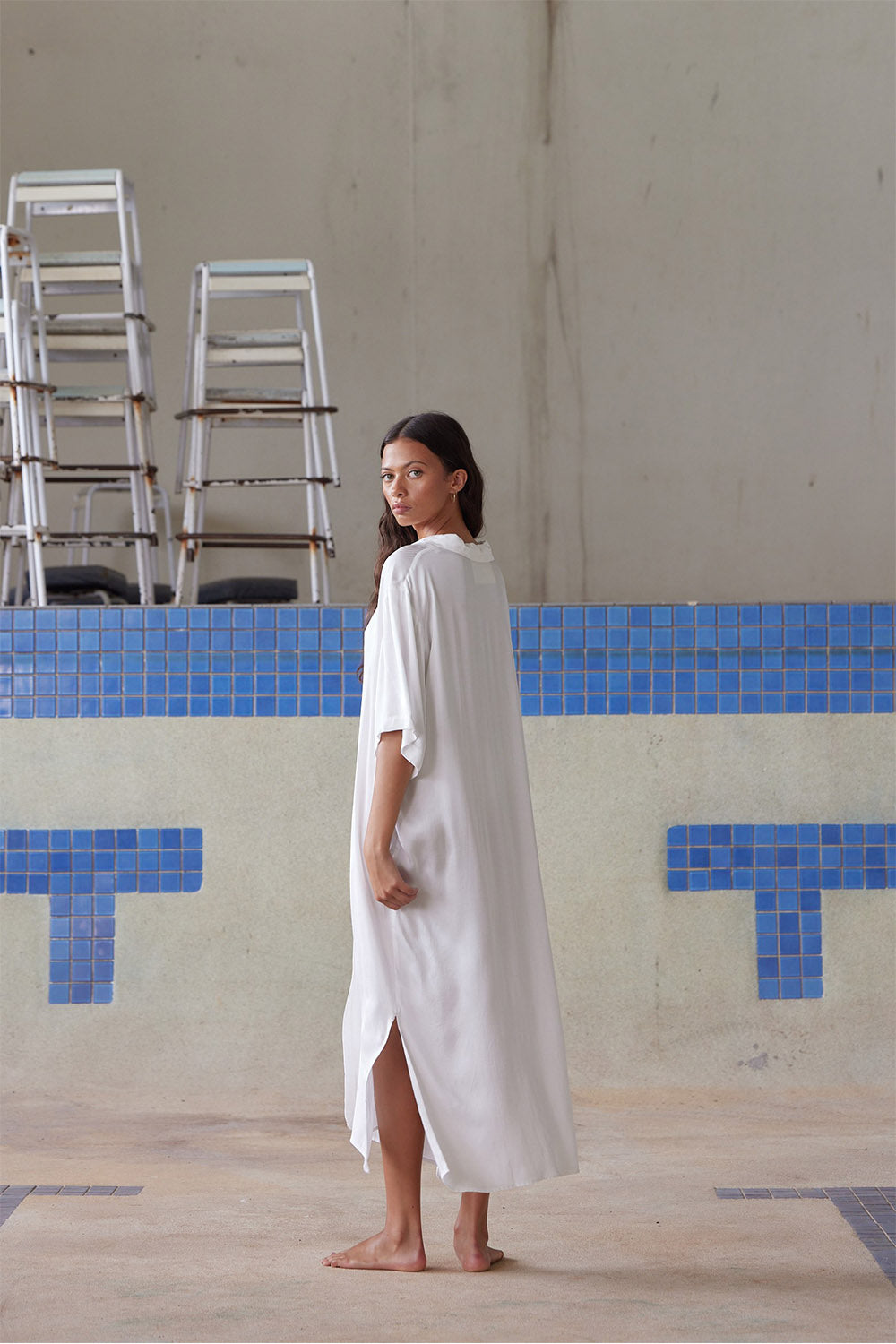 Pippa - Bea Dress - White