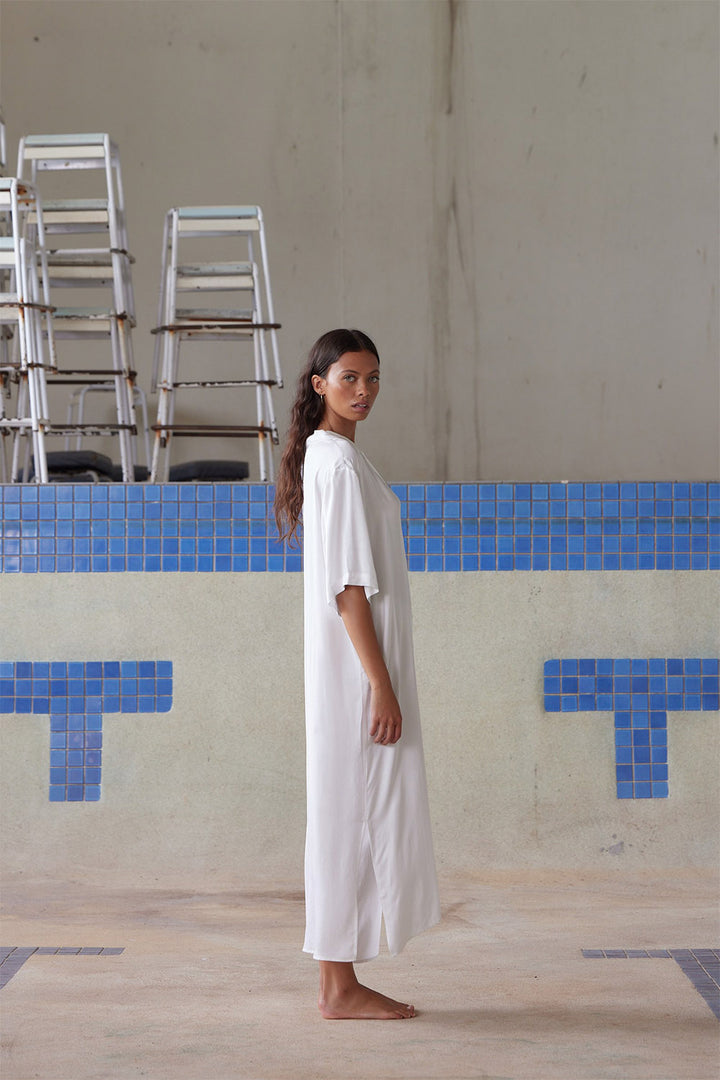 Pippa - Bea Dress - White