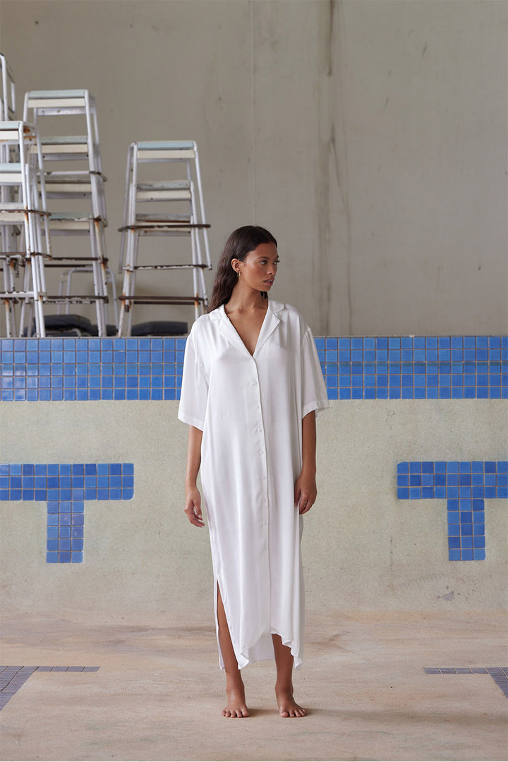 Pippa - Bea Dress - White