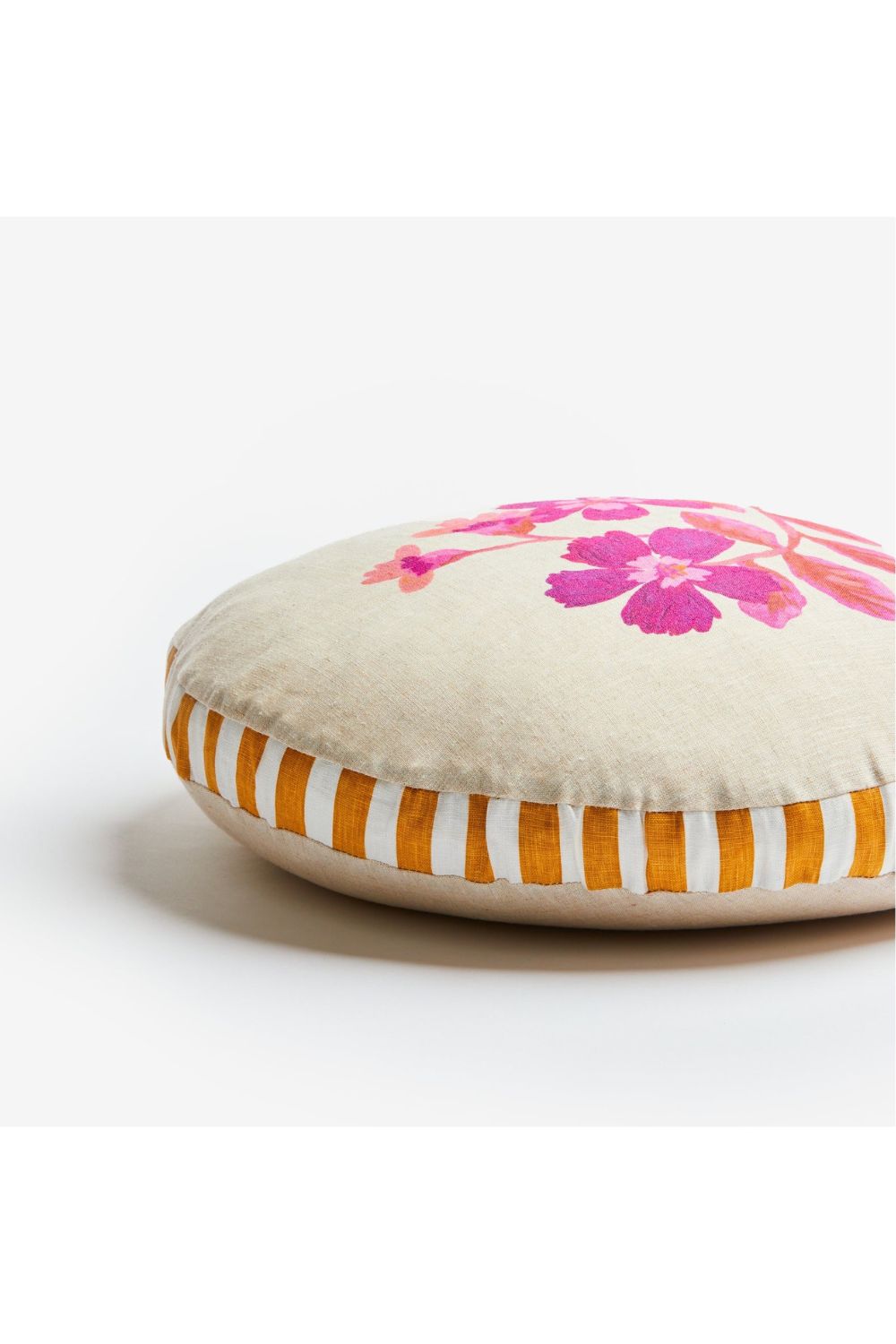 Bonnie & Neil Cosmos Pink 50cm Round Cushion