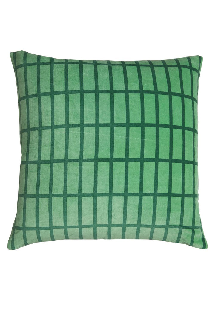 Remi Velvet Cushion - Emerald