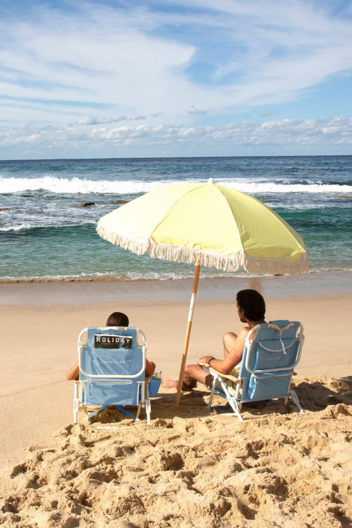 Luxe Beach Umbrella Limoncello