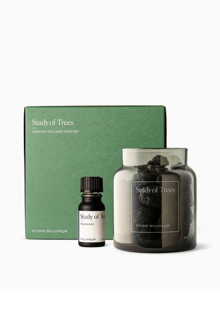 Milligram Scented Volcanic Rock Set - Study of Trees