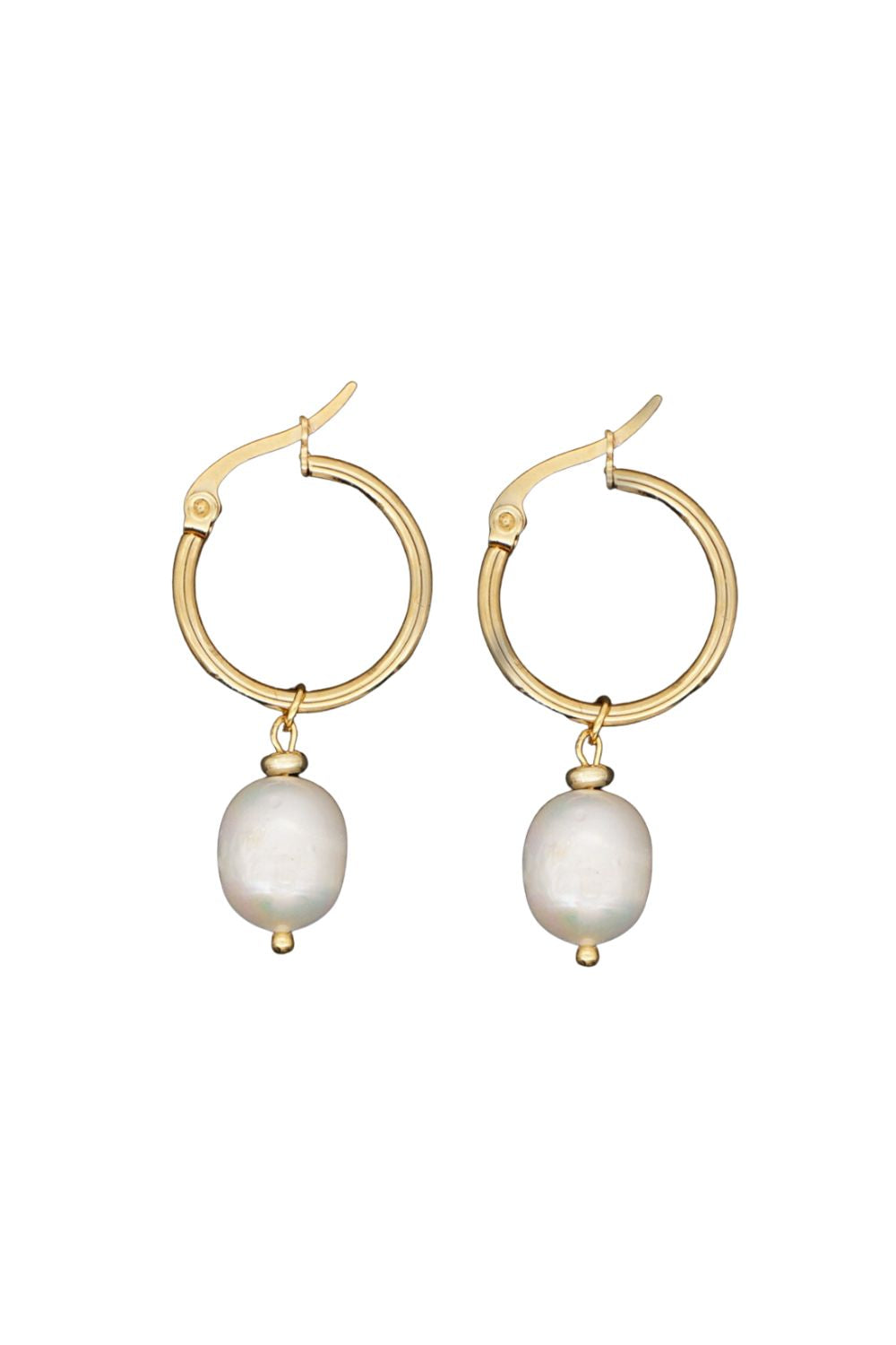 drop pearl earrings