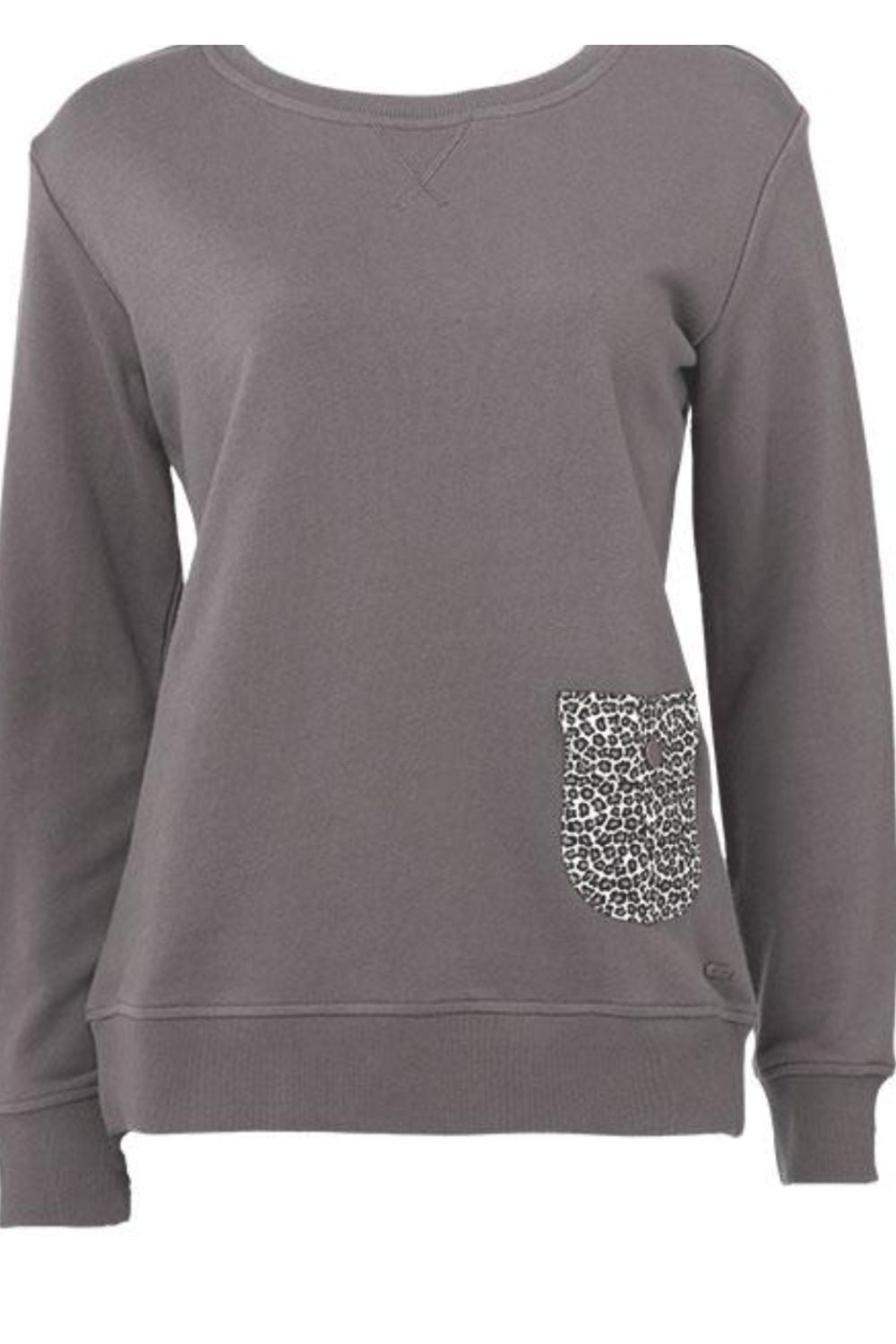 Walker Cotton Windy - French Grey/ Leopard