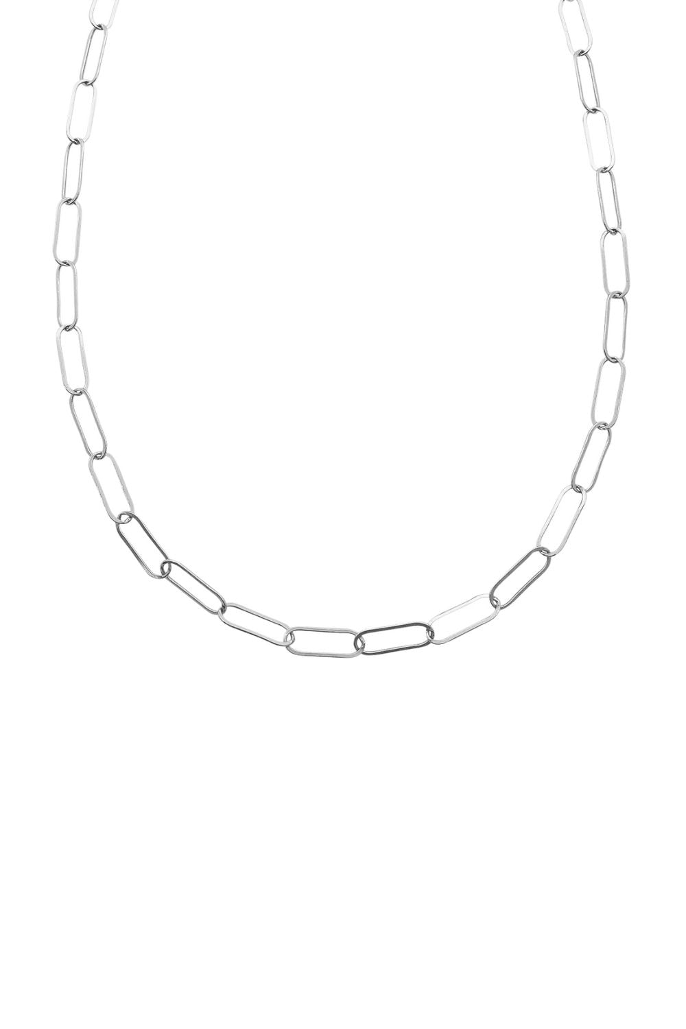 MARCEL CHAIN NECKLACE - SILVER