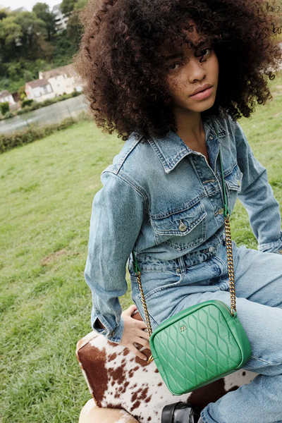 Nat & Nin - Emma Shoulder Bag - Menthe