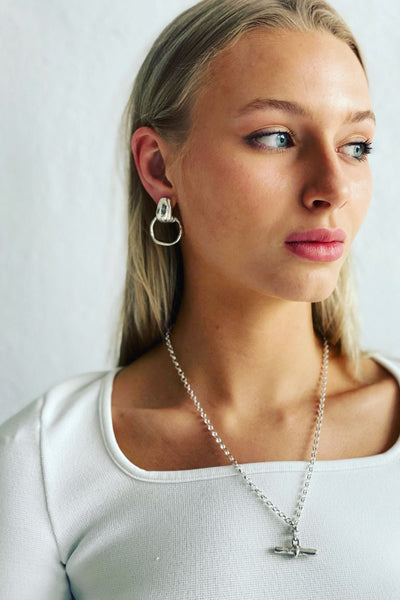 MAGARI EARRINGS - STERLING SILVER