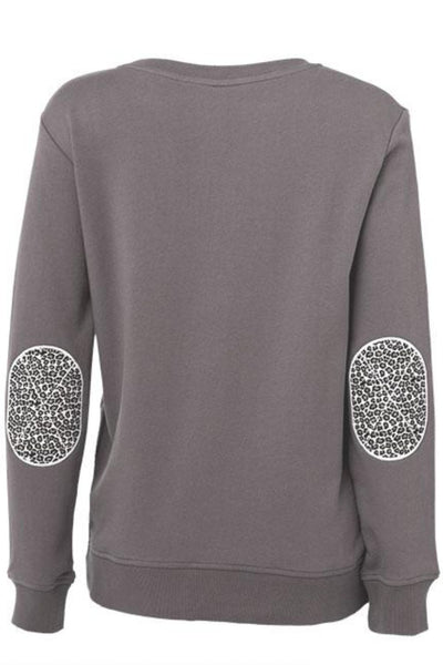 Walker Cotton Windy - French Grey/ Leopard