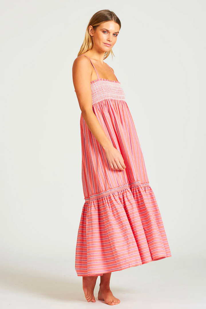 The Skirt Dress - Coral