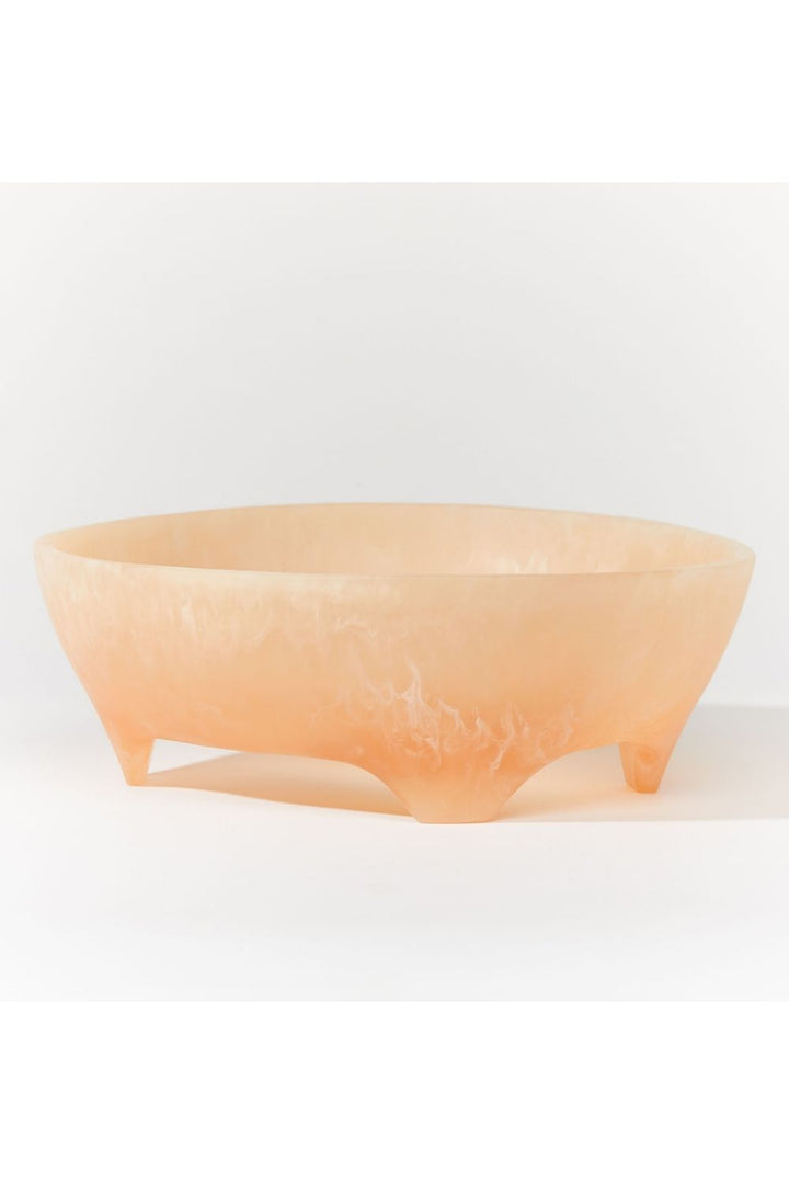 LARGE SERVING BOWL CORAL