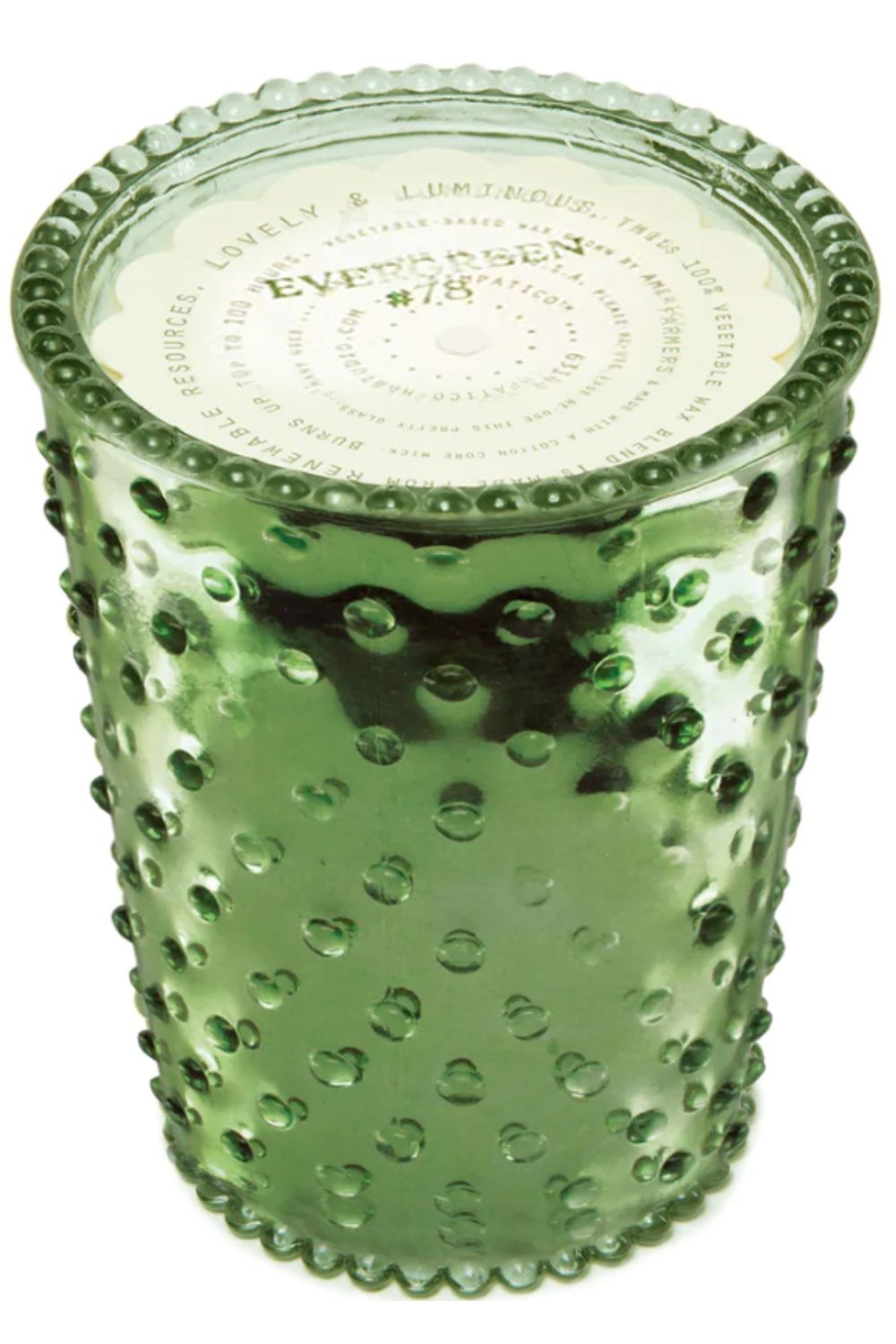 Simpatico - EVERGREEN Hobnail 100hr Candle