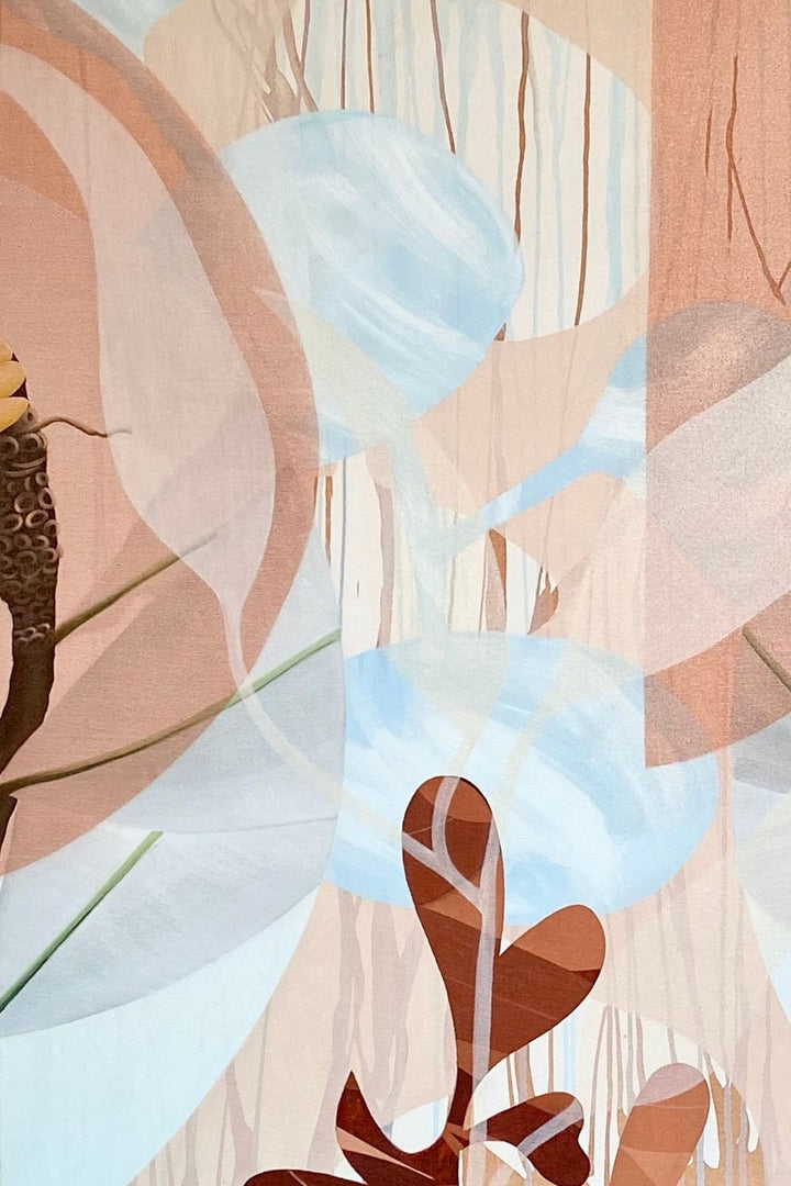 SARAH LESLIE - ORANGE AZURE
