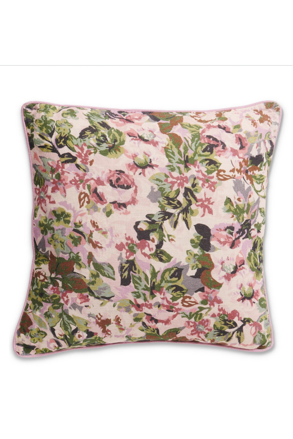 Garden Path Floral Upholstery Cushion One Size