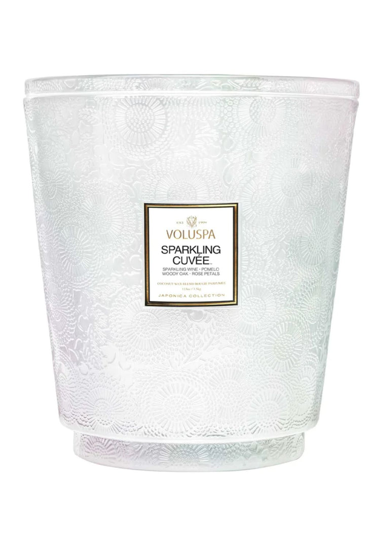 SPARKLING CUVEE HEARTH CANDLE 250 HOURS