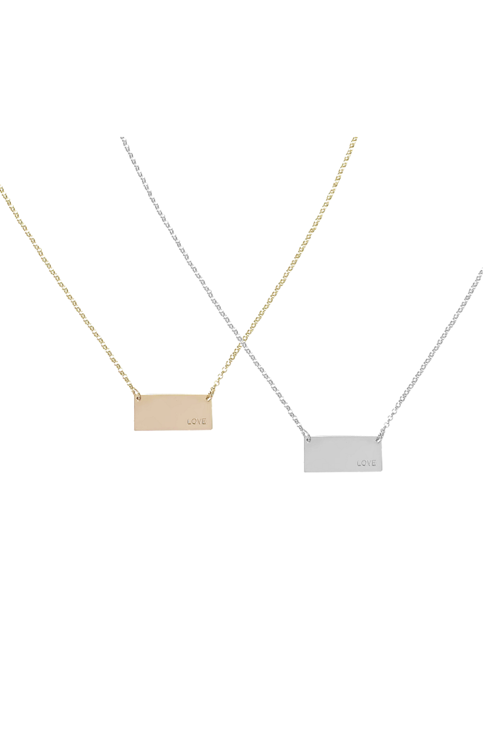 NADIA  LOVE BAR  NECKLACE