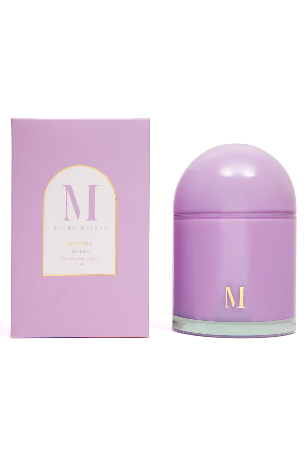 LARGE SCENT MAISON AURORA - TUBEROSE 1000G CANDLE