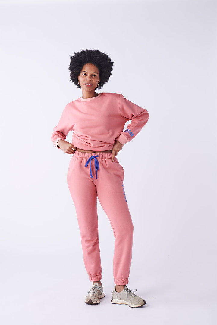 Rose Adult Organic Cotton Sweatpants