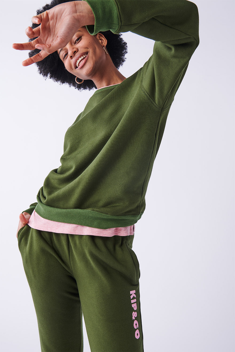 Moss Adult Organic Cotton Sweater